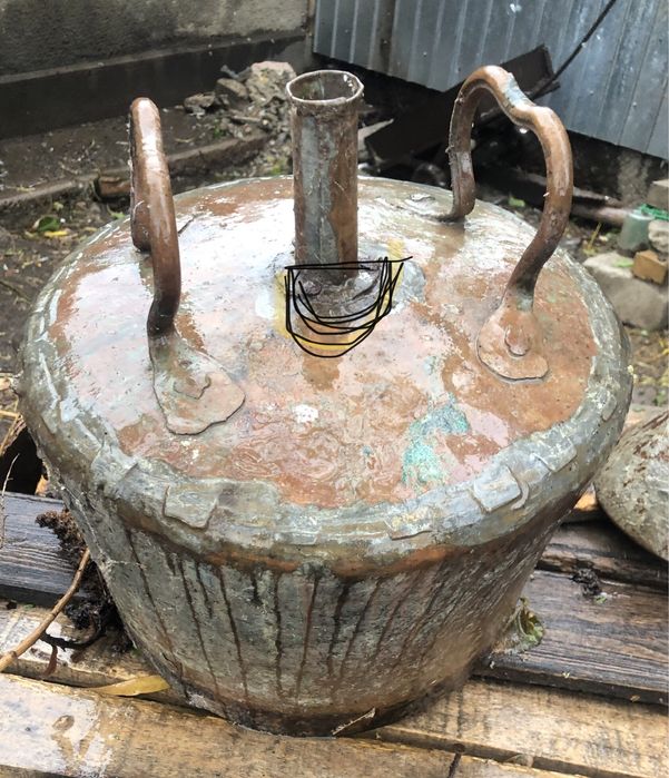 Vând cazan de cupru