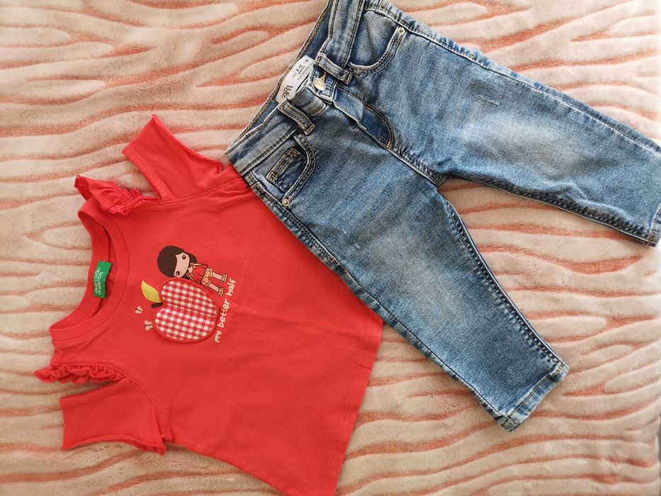 Детски/бебешки дрехи Zara, Okaidi, Benettron, Sfera