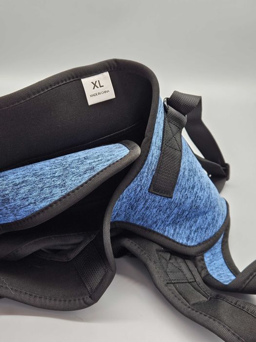 Повдигащ поддържащ нагръдник за задни крака на куче – размер XL, син!