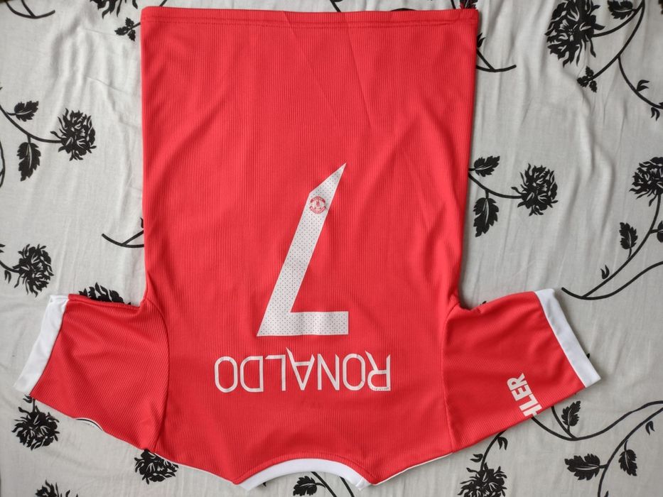 Tricou adidas Manchester United 2021/22 Home Junior - Roșu