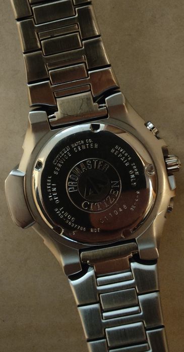 CITIZEN Promaster Eco-Drive Aqualand Diver Promaster BJ2040 watch.