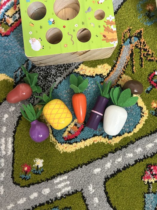 Joc lemn happy farm