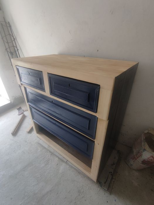 Камод старинный реставрированный дерево.