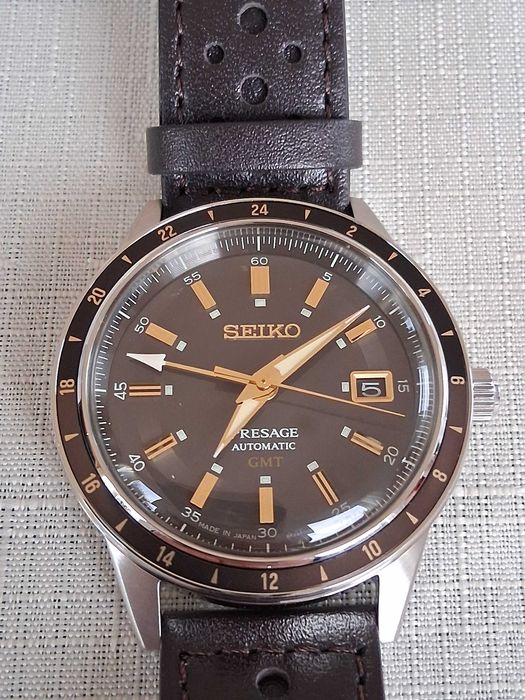 Seiko Presage GMT "Fume" SSK031J1