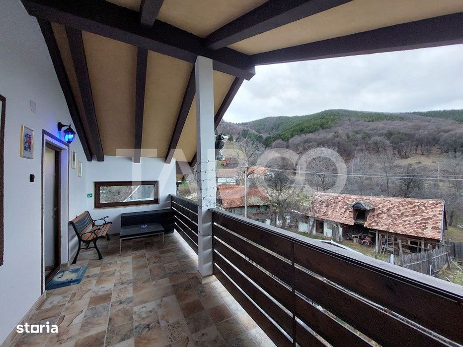 Casa de vacanta - pensiune 96 mp teren de 875 mp in Rasinari Sibiu