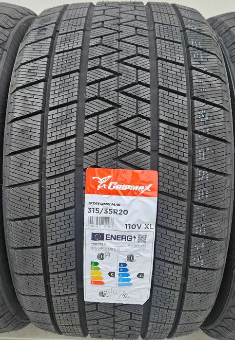 315/35 R20, 110V, GRIPMAX STATURE M/S XL, Anvelopa de iarna
