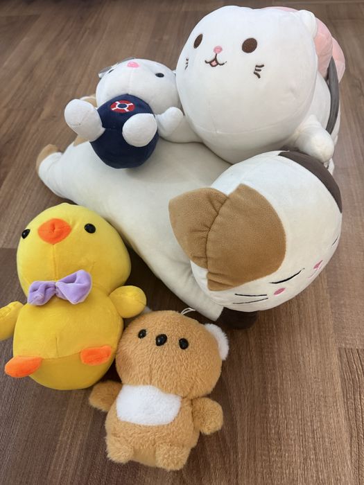 Отдам даром мягкие игрушки