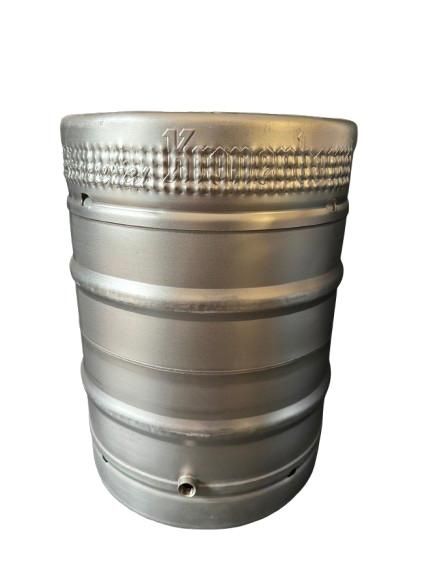 Butoi inox 50 litri Reconditionat  cu robinet inox și capac nou