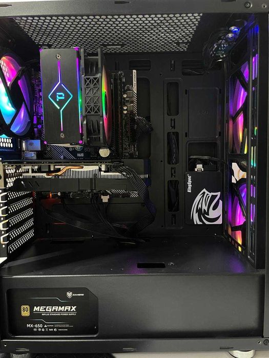 H610 / i5 12400F / RX 580 8GB / 16GB / SSD 512GB