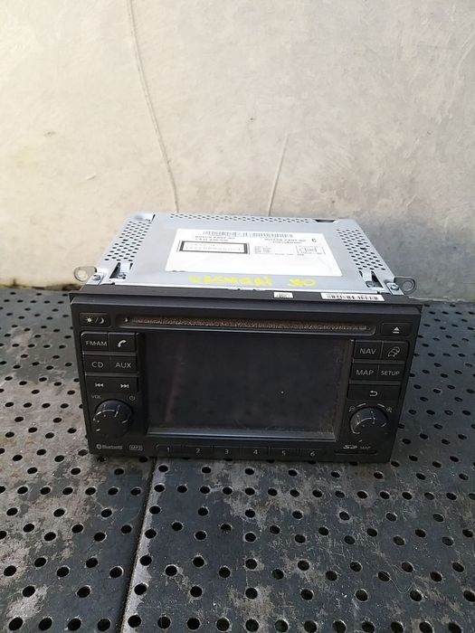 Radio cd player mp 3 navigatie gps nissan qashqai j10 facelift 7612830032 25915bh10c