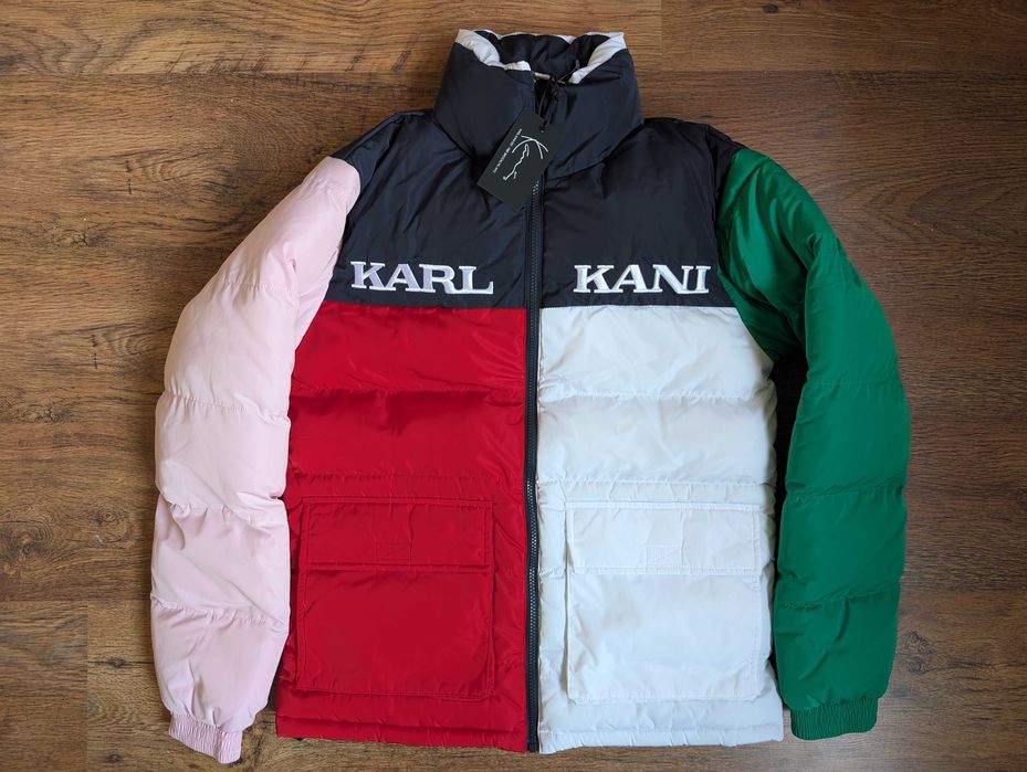 Зимно Яке Karl Kani RETRO Block PUFFER Jacket ново!