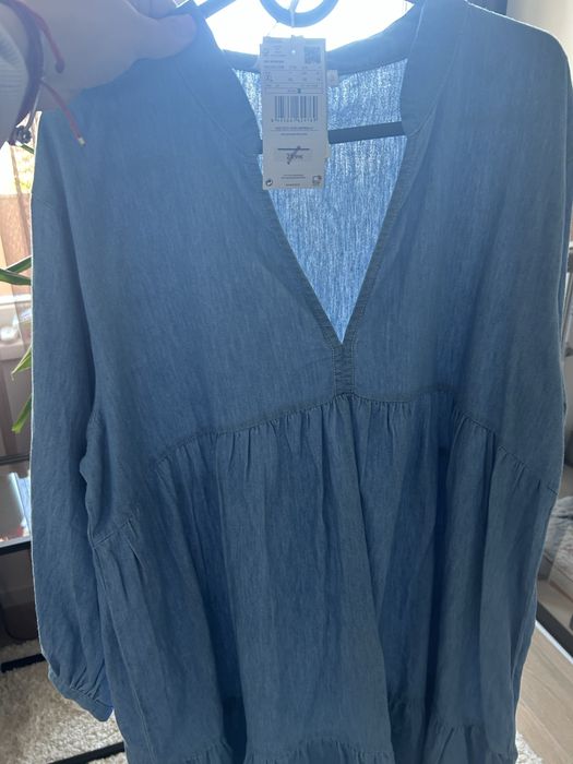 Дънкова рокля Mango