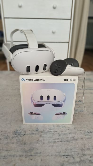 VR Meta Quest 3- 512Gb–impecabilă – garanție