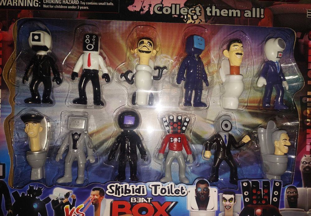 Игрушки Скибиди Туалет ,набор.