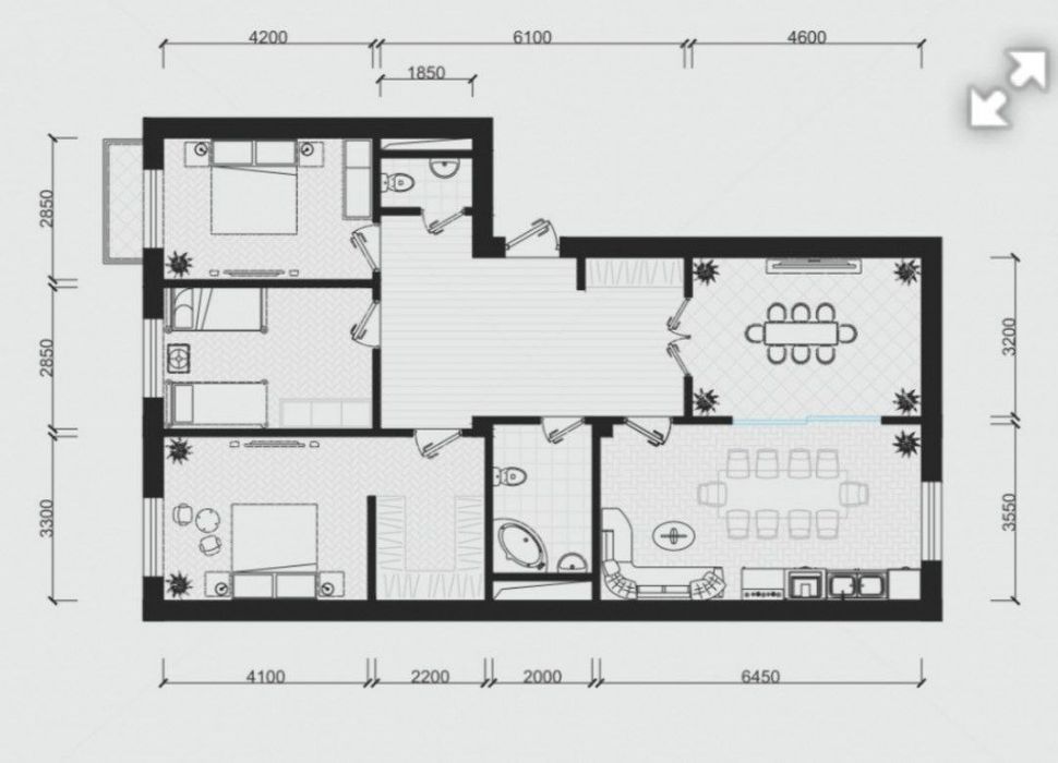Сотилади коробка 123 м2 кадастр Aviasozlar Plaza