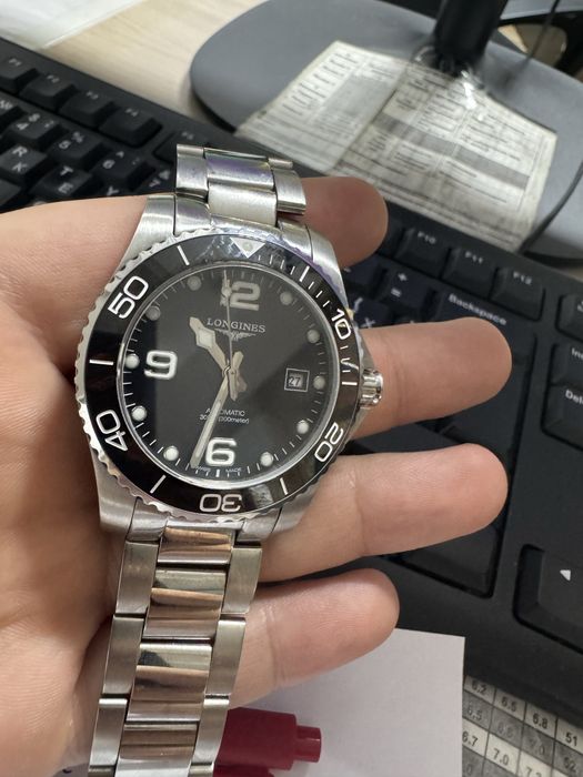 longines hydroconquest 41 mm. В отличном состоянии.Механика автозавод