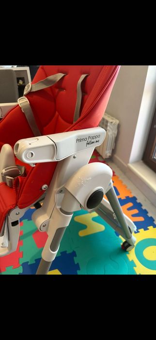 Peg Perego Prima Pappa Follow me - червен цвят