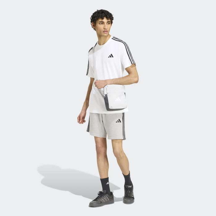 Tricou de fitness bumbac, Alb, Bărbați - produs resigilat Decathlon