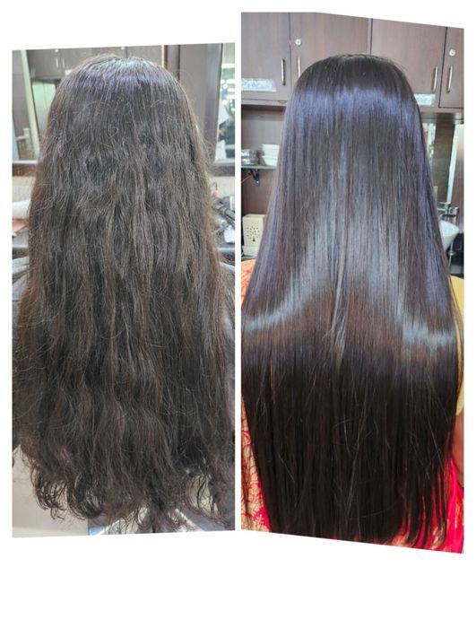 Кератин для волос. Нанопластика