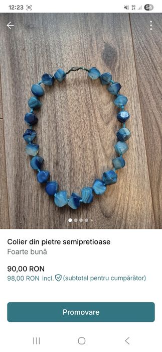 Vand bijuterii din pietre semipretioase