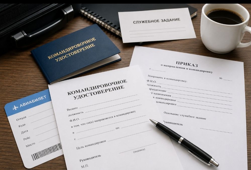 Командировочные документы,  квартиры посуточно