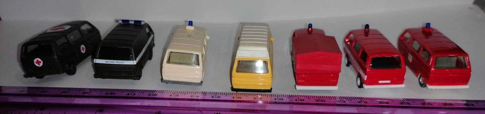 Vand machete dubite Volkswagen T3  scara 1/87 H0, Herpa si Wiking