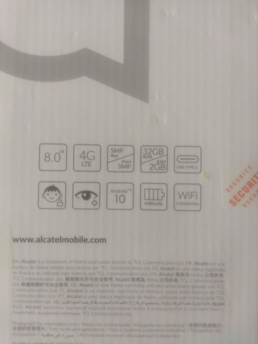 Таблет ALKATEL 3T8