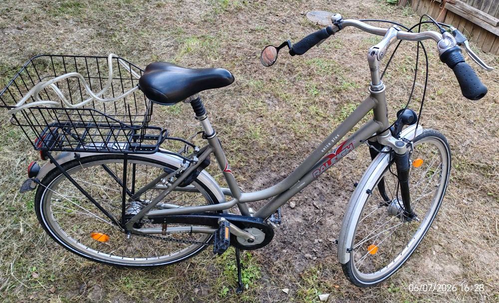 Bicicleta de oraș RALEIGH Unico Plus – Cadru Aluminiu, Shimano Nexus 7 viteze, Stare excelentă