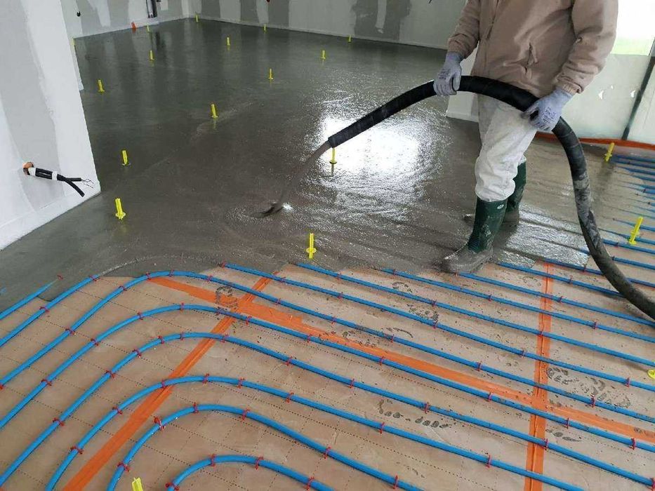 Сухая стяжка пола | Полусухая | С гарантией | Любые сложности | FP-21