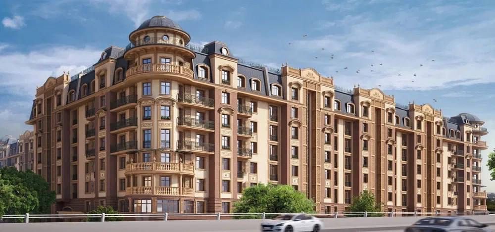 Новостройка Parisien от Golden House 4 комнатная 8-9 этаж, 143м2