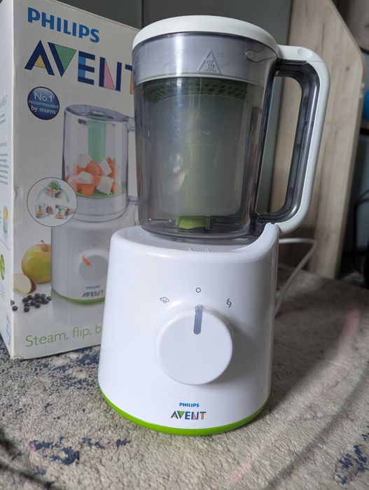 Нов уред за готвене на пара Philips Avent 2in1