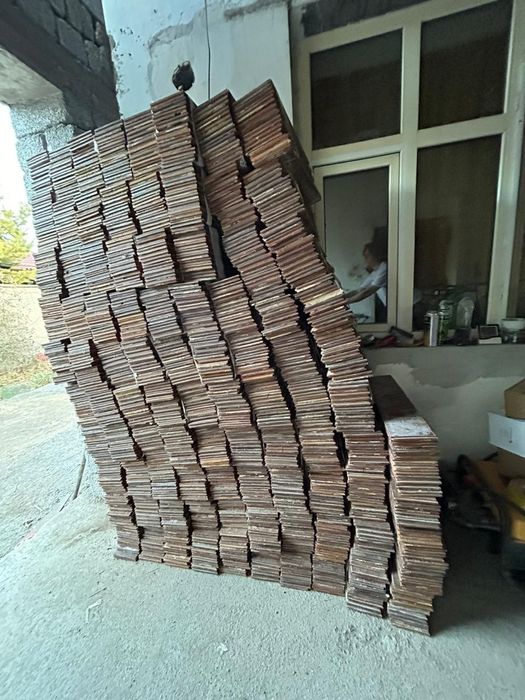 Паркет массив бу