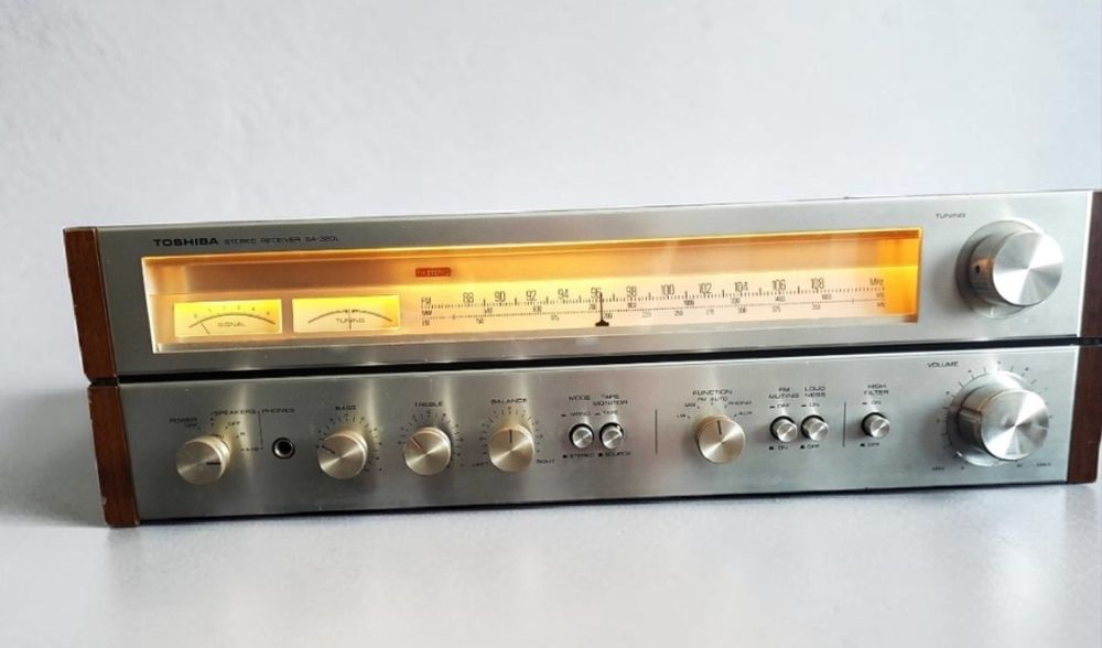TOSHIBA SA-320L  amplificator tuner / receiver Hi-Fi vintage   *1970