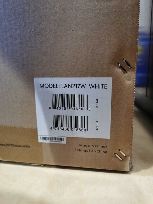 Carcasa Lian Li Lancool 217 white + bracket vertical VG4v4 white (PCIe 5.0 riser pentru GPU)