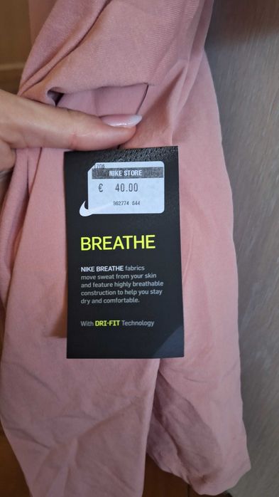 Maieu Nike Breathe si bustiere