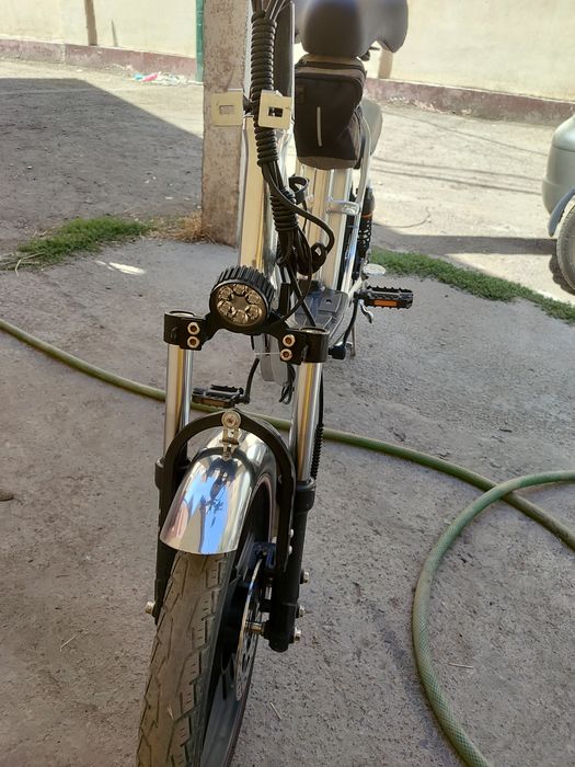 электровелосипед aimiko из россии 2 акб .60/21