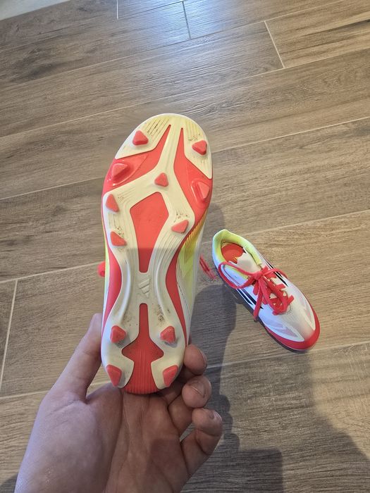 Ghete fotbal Adidas F50 copii