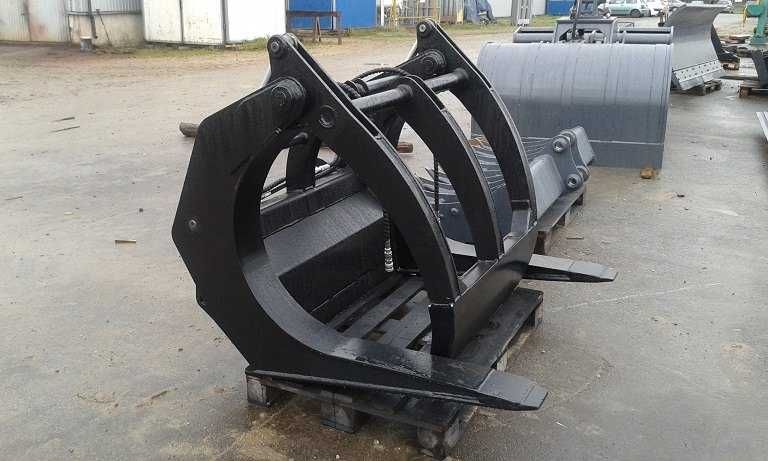 1365 x 1130 x 1510 mm 0.6 m2 - graifer incarcator frontal / telescopic