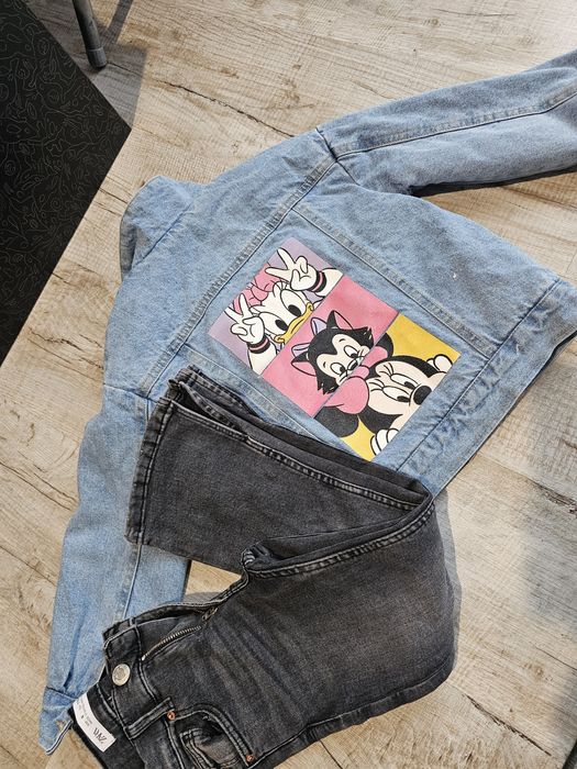 Geaca si Pantaloni evazati 6 ani Zara