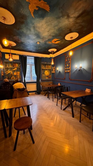 Кофейня полностью оборудована