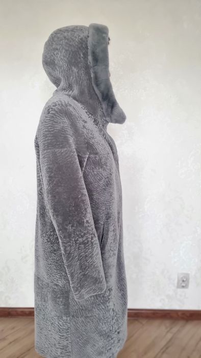 Дубленка женская, двусторонняя