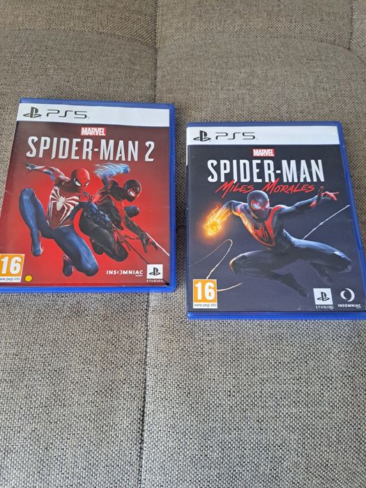 Spiderman 2 и Spiderman miles morales