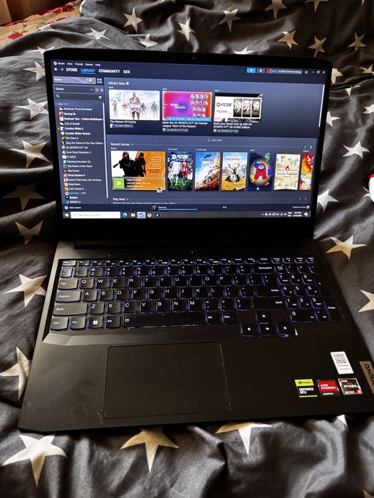 Laptop Lenovo Ideapad 3 Amd Ryzen 5, RTX 2050