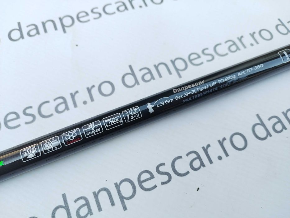 Lanseta FEEDER carbon Diamant SIRENA Extra Sensitive 3,60m120gr