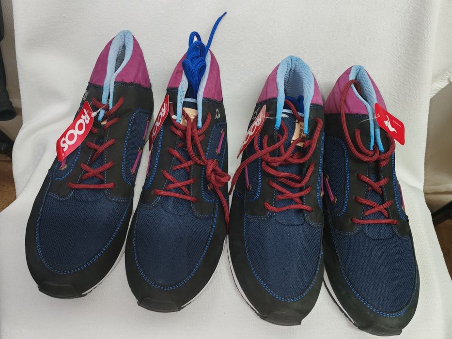 Два чифта мъжки маратонки от естествен велур Kangaroos №46 и 47