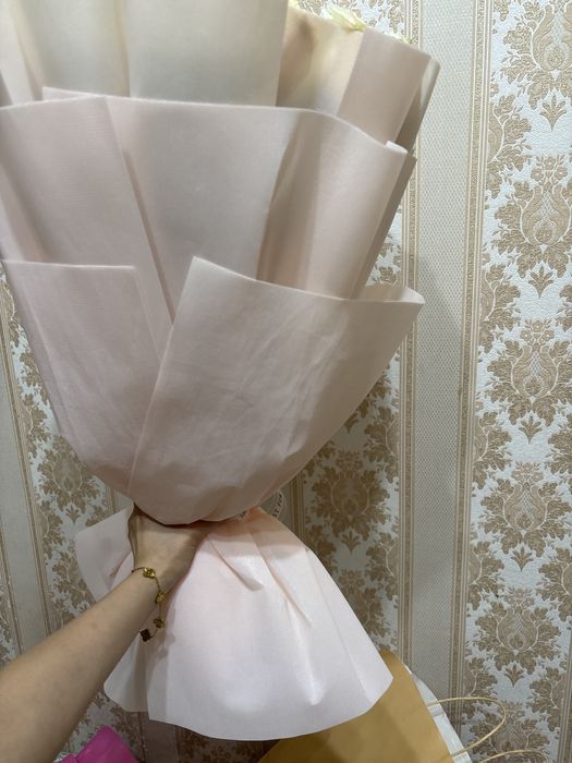 Белая роза 30шт