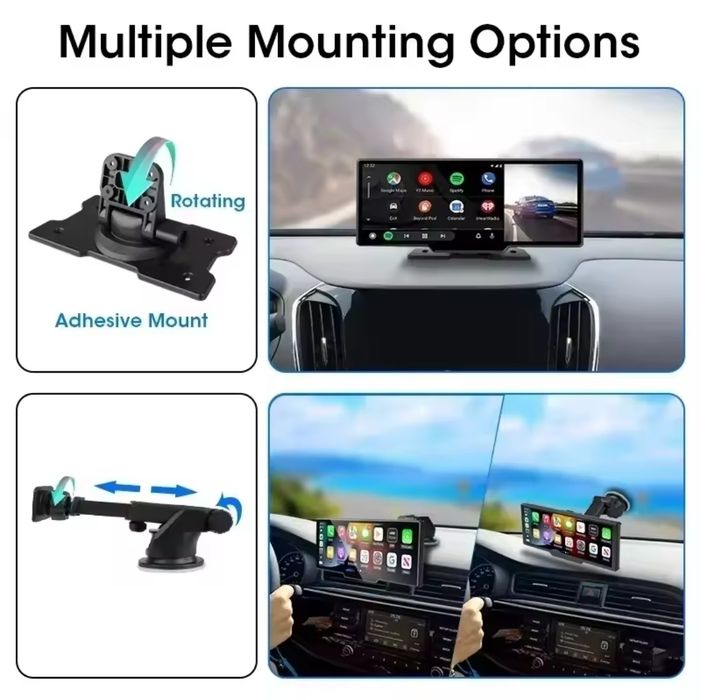 Sistem Multimedia NAVI Carplay Android Auto 10 inch camera frontala Mirror Link