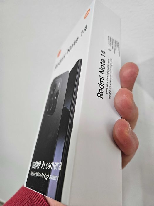 Xiaomi redmi note 14 256 gb 8 gb sigilat la cutie.