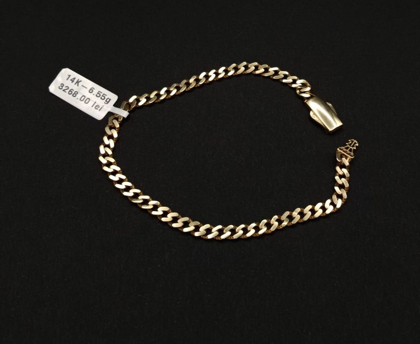 Brățară Aur 14 k/585.    6,55gr
