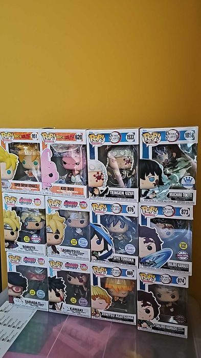 NEW! Funko Pop Naruro, One Piece, Demon Slayer и други